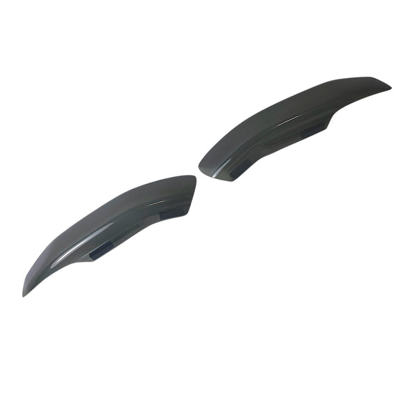 Tint My Light Front Turn Signal Covers fit 2018-2023 Mustang GT, EcoBoost;  Smoked