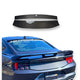JSD Real Gloss Carbon Fiber 2-Piece Decklid Panel for 2024-2025 Ford Mustang