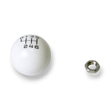 JSD Billiard style 6-Speed Shift Knob; (15-23 Mustang GT, EcoBoost, V6)