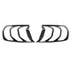 JSD Dry Carbon Fiber Taillight Trim Bezel for 2018-2023 Mustang (Excluding GT350)