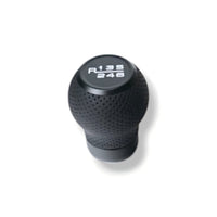 JSD 6-Speed Shift Knob; Black Perforated Leather (15-25 Mustang GT, Dark Horse)