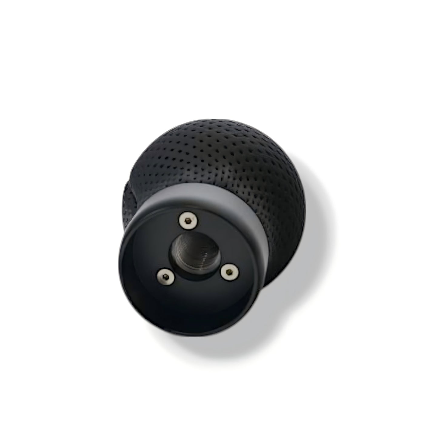 JSD 6-Speed Shift Knob; Black Perforated Leather (15-25 Mustang GT, Dark Horse)