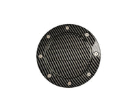 JSD Modern Style Replacement Fuel Door for Ford Mustang 2024 All Models, Carbon Fiber Style