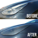 Tint My Light Smoked Acrylic Headlight Covers for Tesla Model 3 2016-2023& Model Y 2021+