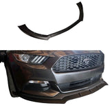 JSD Front Lip Chin Spoiler for 2015-2017 Mustang (without Performance Pack) Matte Black