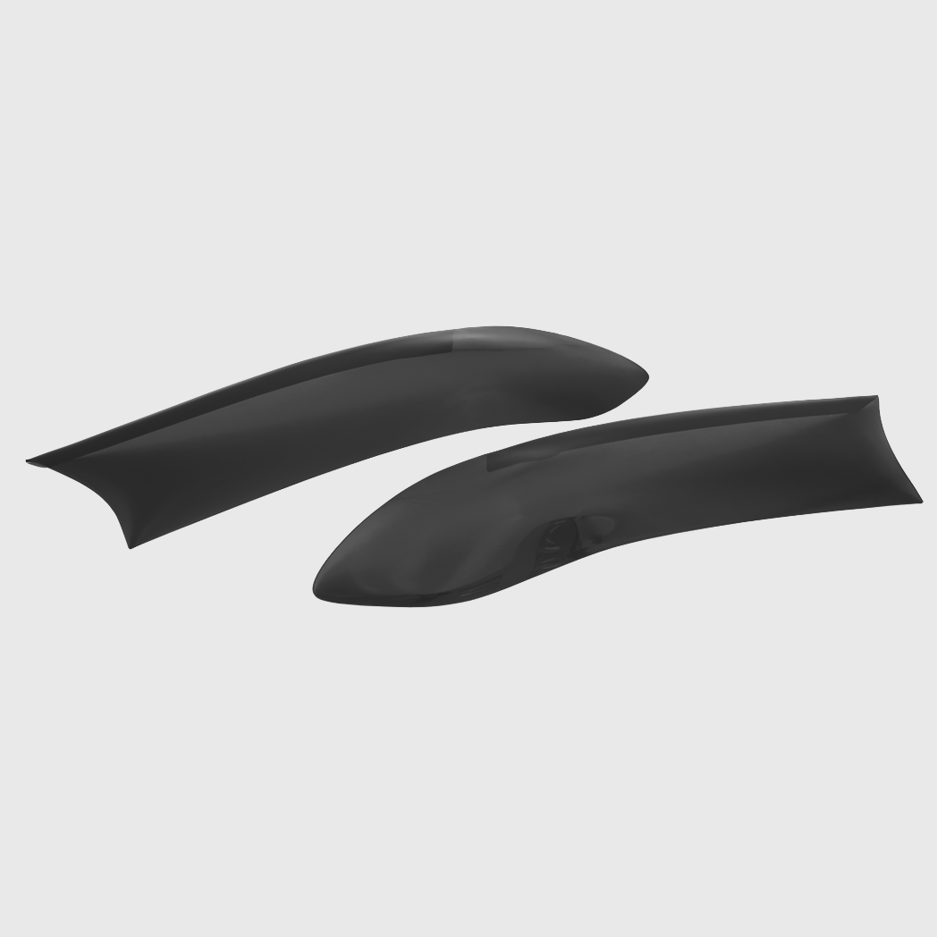 Smoked Acrylic Headlight Covers for 2016-2023 Dodge Charger By Tint My Light