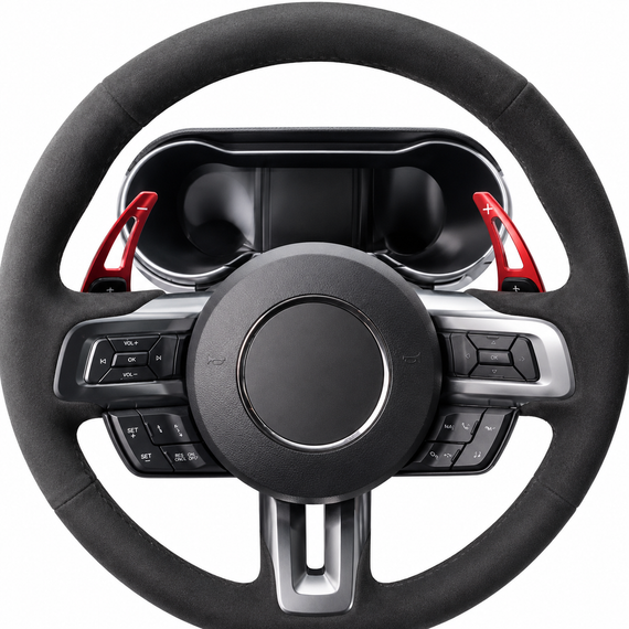 JSD Paddle Shifter Extensions For Ford Mustang 2015-2023 Mustang GT, EcoBoost, V6