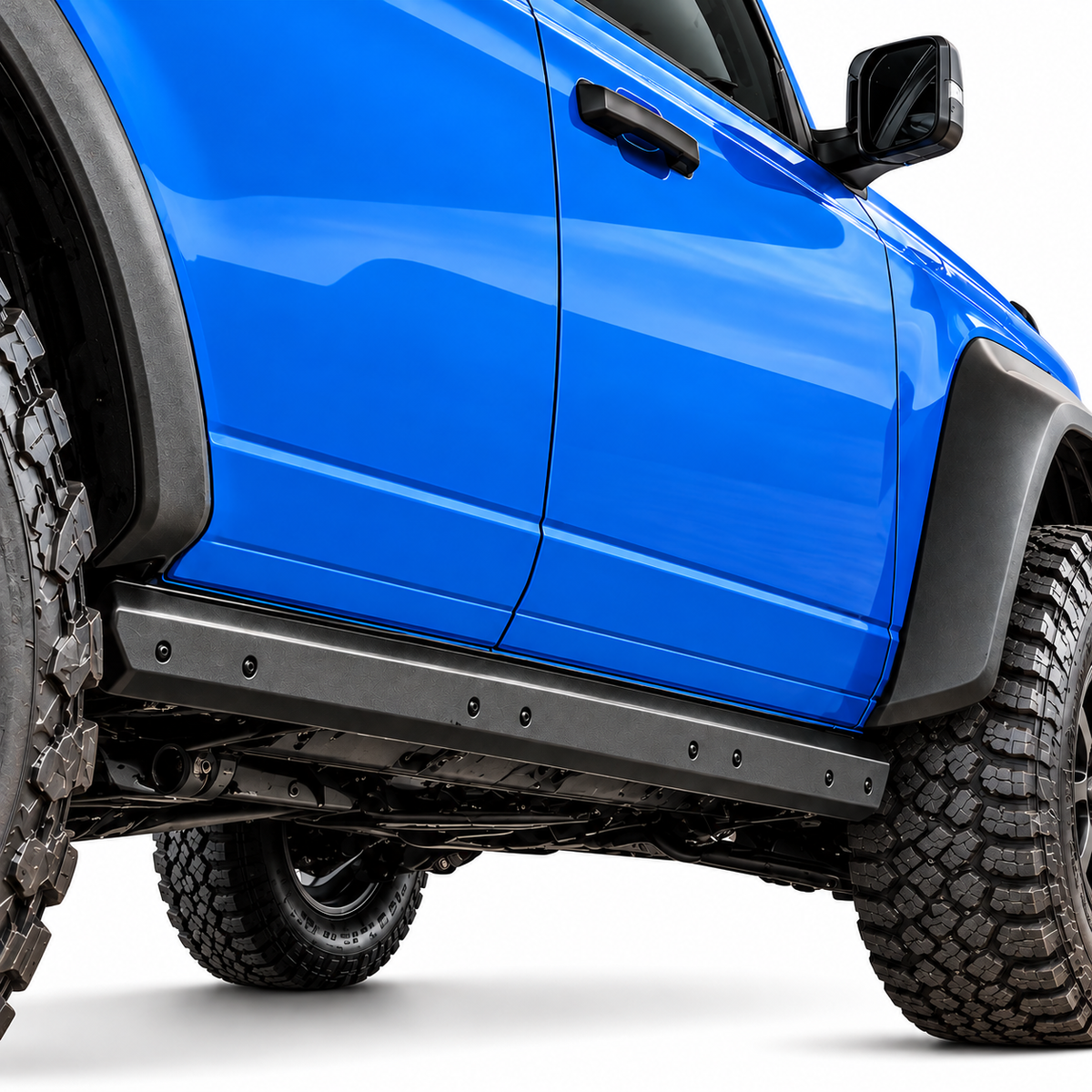 JSD Side Skirt Pinch Weld Covers for Ford Bronco 4-Door, Rocker Panel Guards