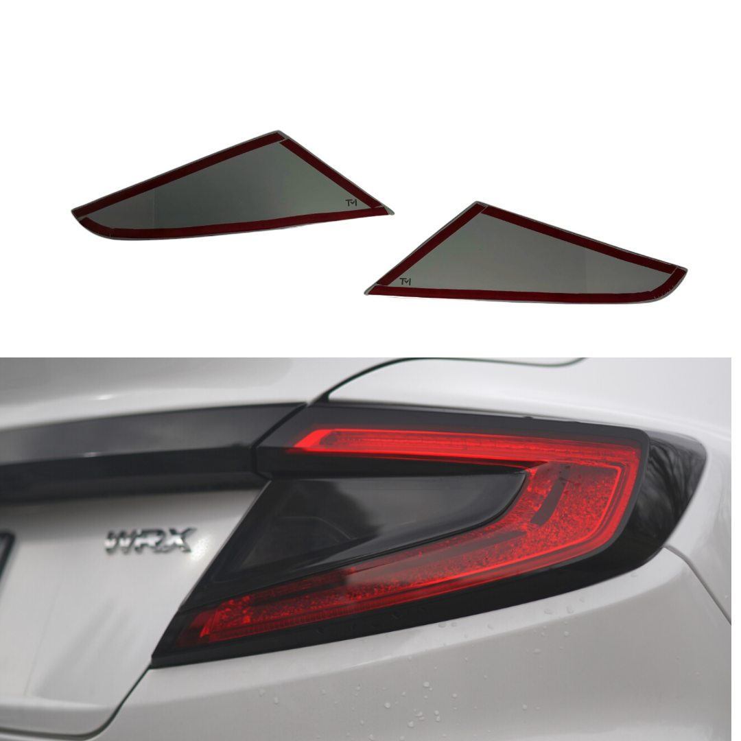 Smoked Reverse Light Covers for 2022+ Subaru WRX/STI By Tint My Light