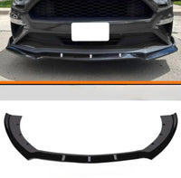 JSD Front Lip Chin Spoiler for 2015-2017 Mustang (without Performance Pack) Matte Black