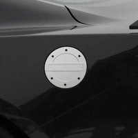 JSD Billet Aluminum Fuel Door for Ford Mustang 2024+, Black Anodized