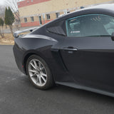 JSD Side Scoops for 2024+ Mustang, Gloss Black