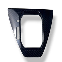 JSD Dry Carbon Fiber Shifter Trim for 2024 2025 Mustang Automatic Transmission