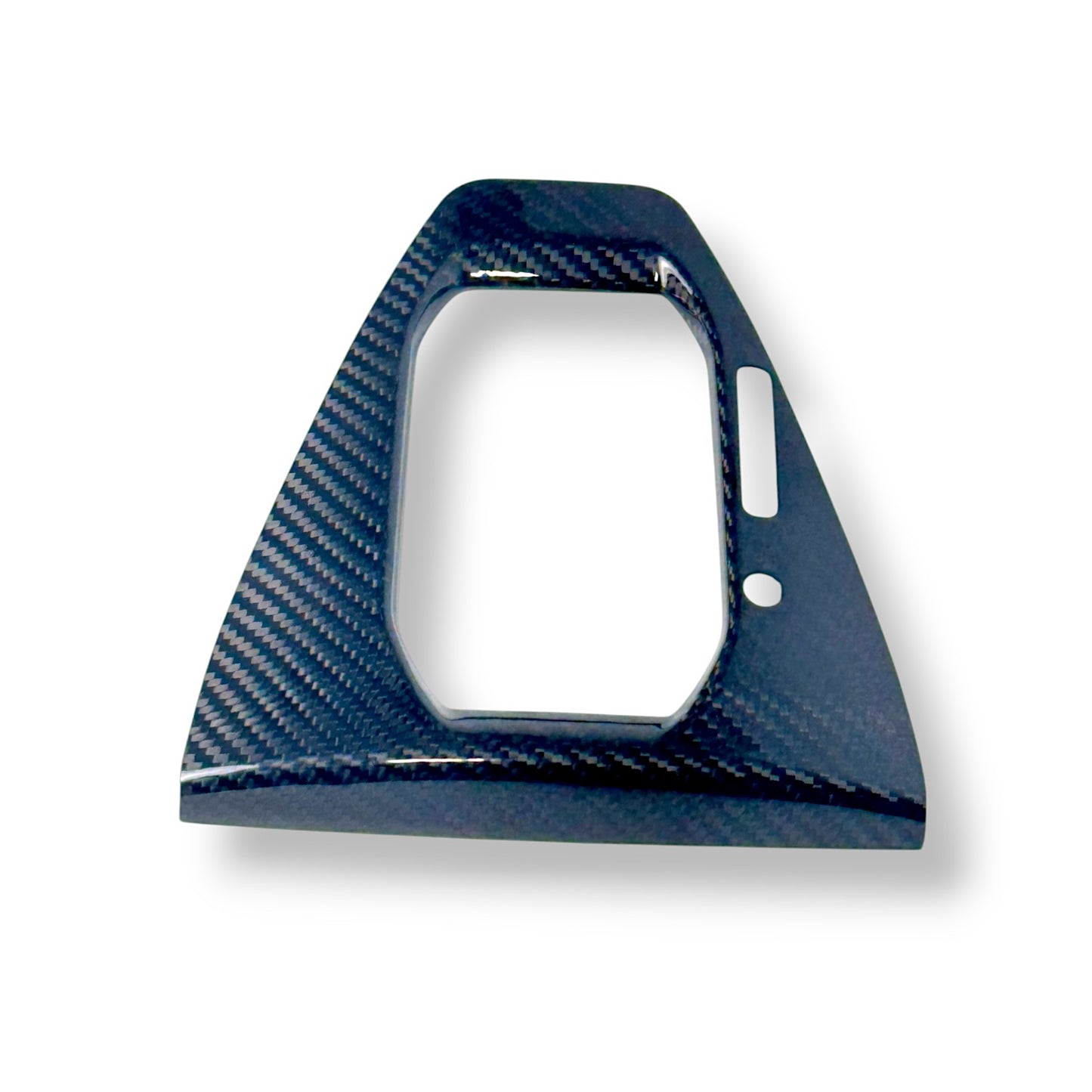 JSD Dry Carbon Fiber Shifter Trim for 2024 2025 Mustang Automatic Transmission
