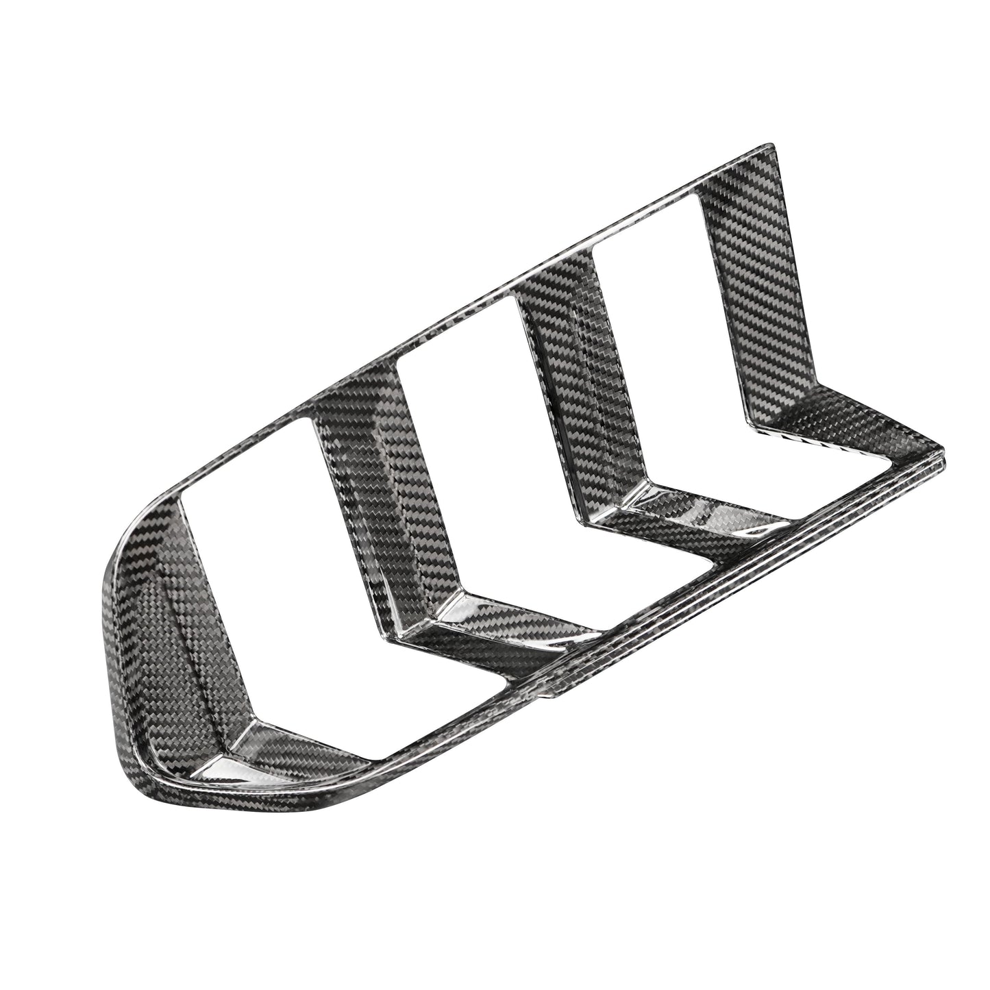 JSD Dry Carbon Fiber Taillight Trim Bezel for 2024 2025 Mustang