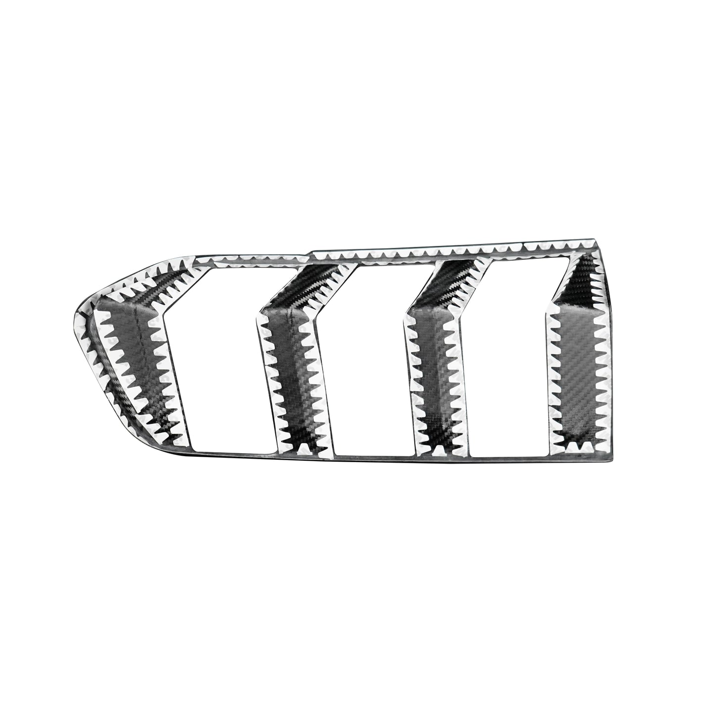 JSD Dry Carbon Fiber Taillight Trim Bezel for 2024 2025 Mustang