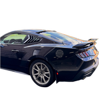 JSD Modern Style Replacement Fuel Door for Ford Mustang 2024 All Models, Carbon Fiber Style