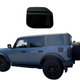 JSD Space USA Flag Style Fuel Door Cover Gas Tank Door Trim fits Ford Bronco Accessories 2021+, Gloss Black