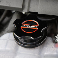 JSD Space Billet Aluminum Coolant Radiator Cap Cover for Ford Mustang 2015-2025; Anodized Black