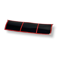 JSD Decklid Blackout Panel without Hole for 2010-2014 Ford Mustang, Carbon Fiber Style