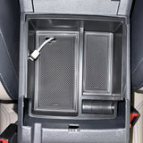 JSD Armrest Storage Insert Box for 2021-2025 Bronco 2/4 Door with Non-Slip Mat