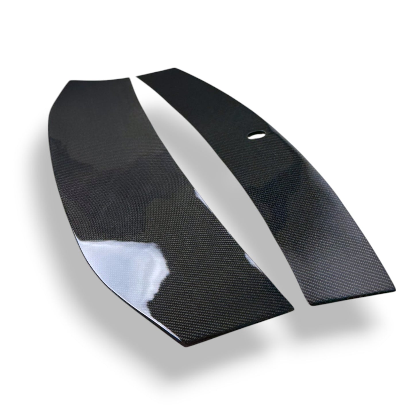 JSD Real Gloss Carbon Fiber 2-Piece Decklid Panel for 2024-2025 Ford Mustang
