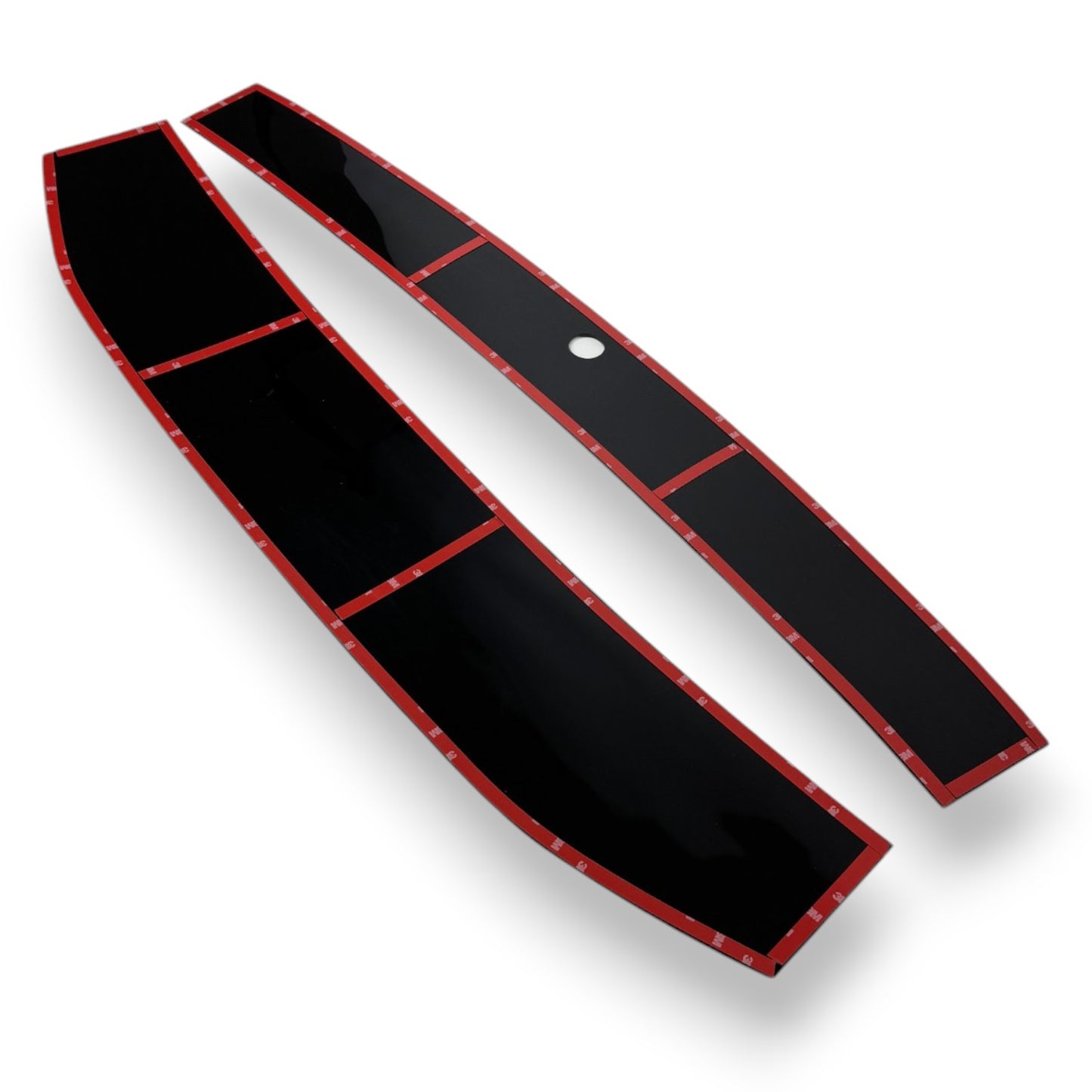 JSD Real Gloss Carbon Fiber 2-Piece Decklid Panel for 2024-2025 Ford Mustang