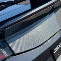 JSD Real Gloss Carbon Fiber 2-Piece Decklid Panel for 2024-2025 Ford Mustang