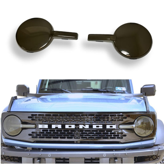 Tint My Light Smoked Acrylic Headlight Cover for Ford Bronco 2021+