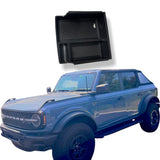 JSD Armrest Storage Insert Box for 2021-2025 Bronco 2/4 Door with Non-Slip Mat