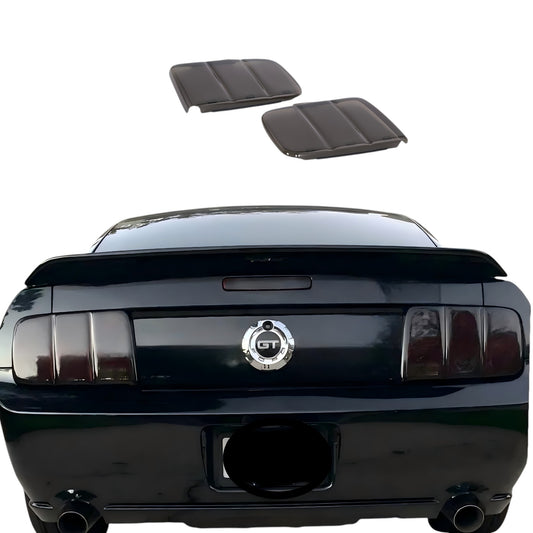 Smoked Tail Light Covers for 2005-2009 Ford Mustang By Tint My Light
