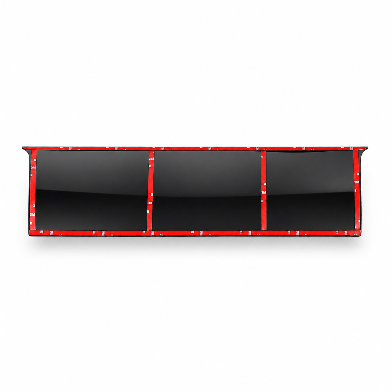 JSD Decklid Blackout Panel without Hole for 2010-2014 Ford Mustang, Gloss Black