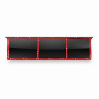 JSD Decklid Blackout Panel without Hole for 2010-2014 Ford Mustang, Gloss Black