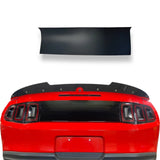 JSD Decklid Blackout Panel without Hole for 2010-2014 Ford Mustang, Gloss Black