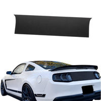 JSD Decklid Blackout Panel fits the 2010-2014 Ford Mustang, Matte Black