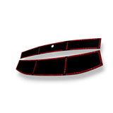 JSD 2-Piece Decklid Panel for 2024+ Ford Mustang, Carbon Fiber Style