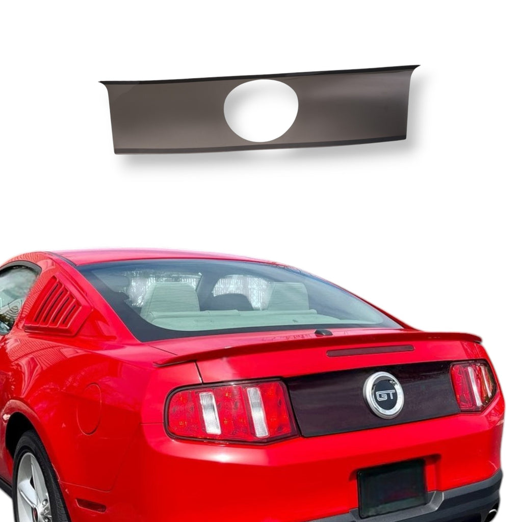 JSD Decklid Blackout Panel for 2010-2012 Ford Mustang, Smoked