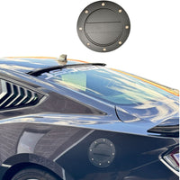 JSD Modern Style Replacement Fuel Door for Ford Mustang 2024 2025 All Models, Matte Black