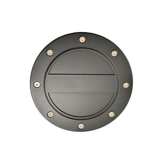 JSD Modern Style Replacement Fuel Door for Ford Mustang 2024 2025 All Models, Matte Black