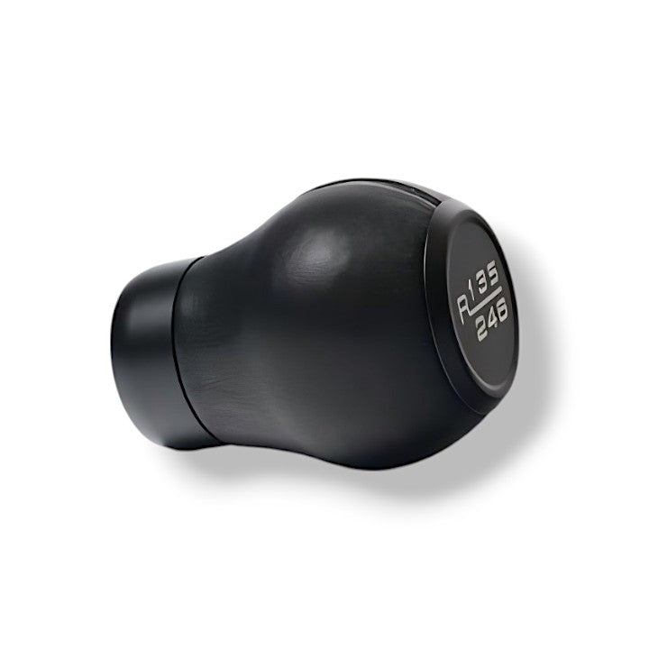 JSD 6-Speed Shift Knob; Black Leather (15-25 Mustang GT, Dark Horse)