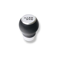 JSD 6-Speed Shift Knob; Black Leather (15-25 Mustang GT, Dark Horse)