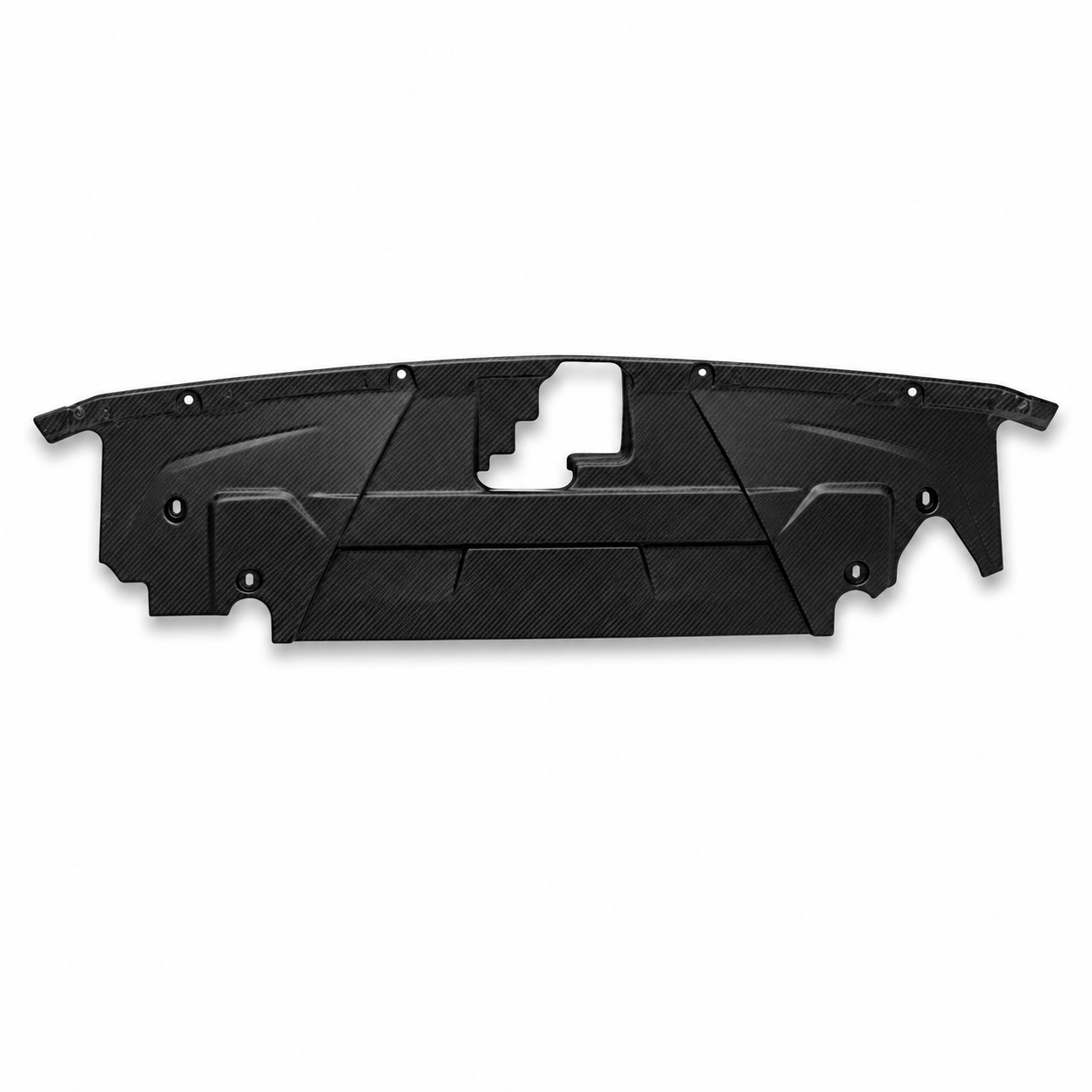JSD Replacement Radiator Cover for Mustang 2024+, Matte Carbon Fiber