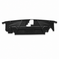 JSD Replacement Radiator Cover for Mustang 2024+, Matte Carbon Fiber