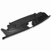 JSD Replacement Radiator Cover for Mustang 2024+, Matte Carbon Fiber