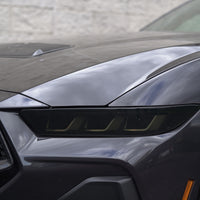 TML Smoked Acrylic Headlight Covers for 2024+ Ford Mustang