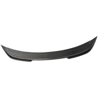 JSD V-Style Rear Trunk Spoiler for Ford Mustang 2024+, Real Gloss Carbon Fiber