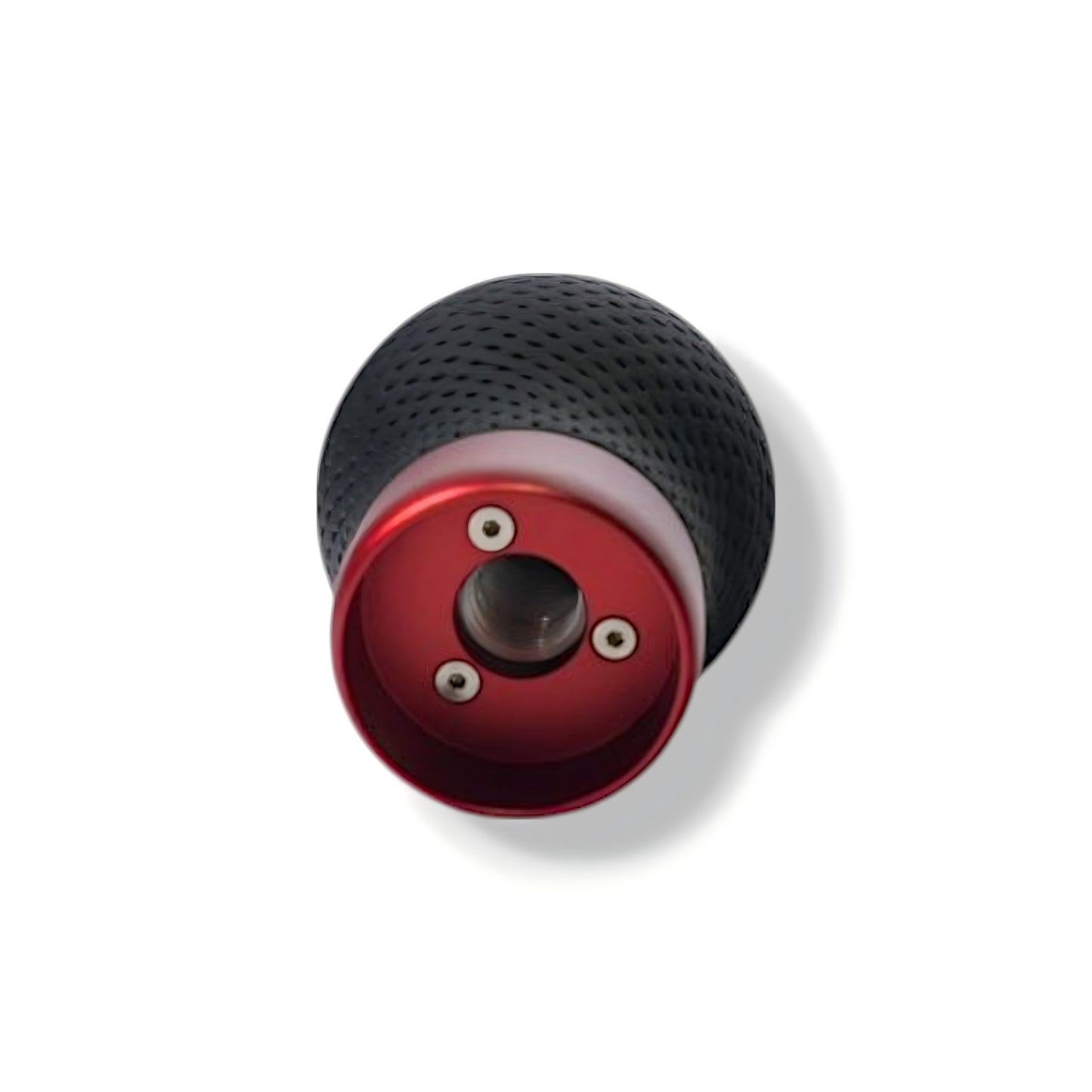JSD 6-Speed Shift Knob; Black Perforated Leather (15-25 Mustang GT, Dark Horse)
