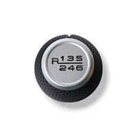 JSD 6-Speed Shift Knob; Black Perforated Leather (15-25 Mustang GT, Dark Horse)