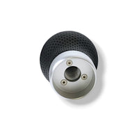 JSD 6-Speed Shift Knob; Black Perforated Leather (15-25 Mustang GT, Dark Horse)