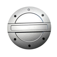 JSD Billet Aluminum Fuel Door for Ford Mustang 2024+, Black Anodized